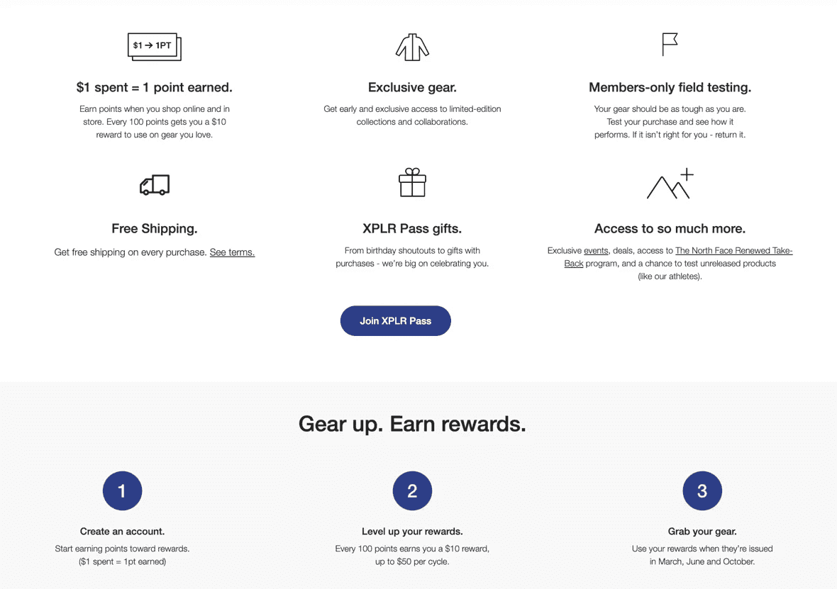 Point based loyalty program concept where customers earn redeemable points on every purchase