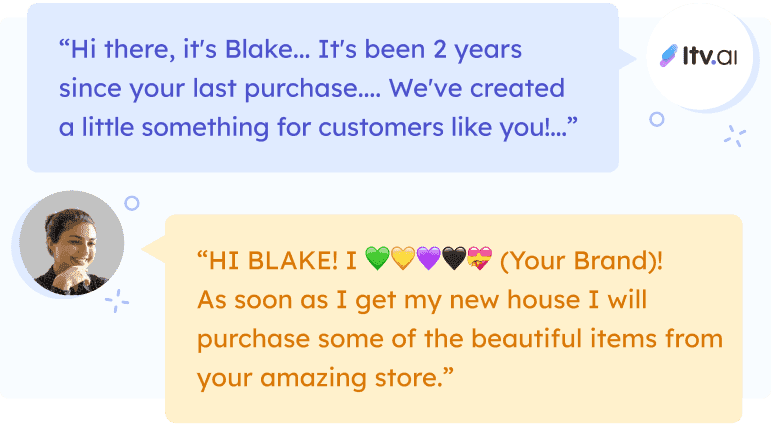 Win-back SMS campaign rekindling engagement with lapsed customers through personalized re-engagement messaging