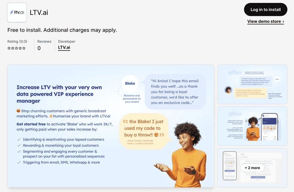 LTV.ai and Klaviyo integration icon representing email marketing's outsized share of ecommerce revenue